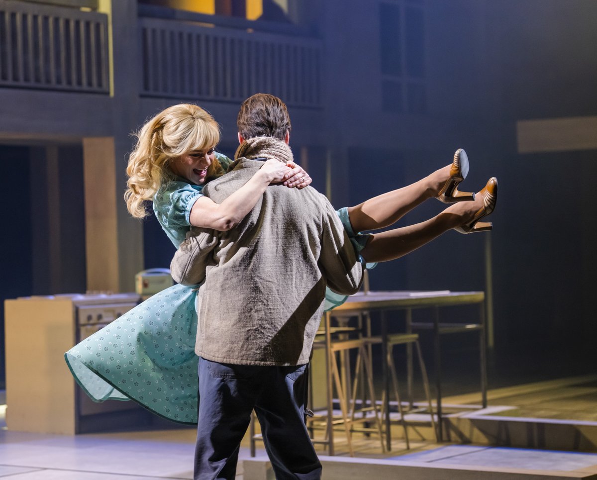 TheStage's tweet photo. The winner of Best New Musical at the #OlivierAwards is Standing at the Sky's Edge @SkysEdgeMusical @NationalTheatre https://t.co/tkeeK7O5MD
