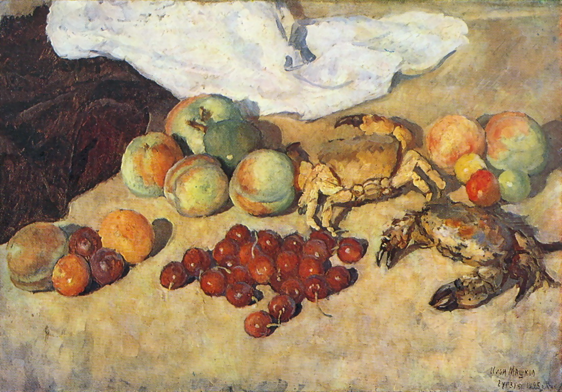 artistmashkov's tweet photo. Still Life with crabs, 1925 #mashkov #postimpressionism https://t.co/BoGKq3Gb8R https://t.co/Z0acwT4XH1