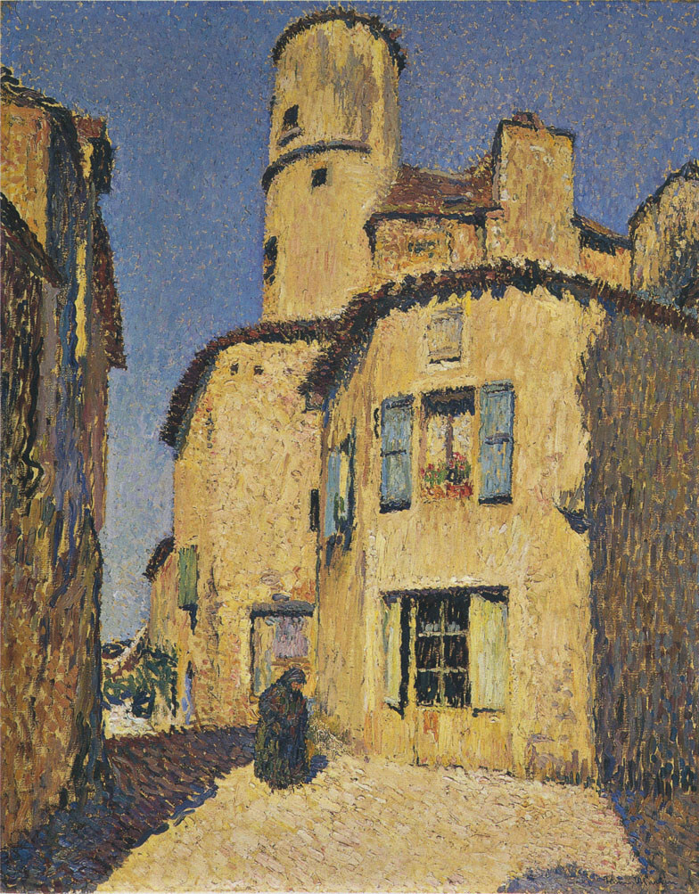 Houses for Gigouzac #martin #postimpressionism wikiart.org/en/henri-marti…