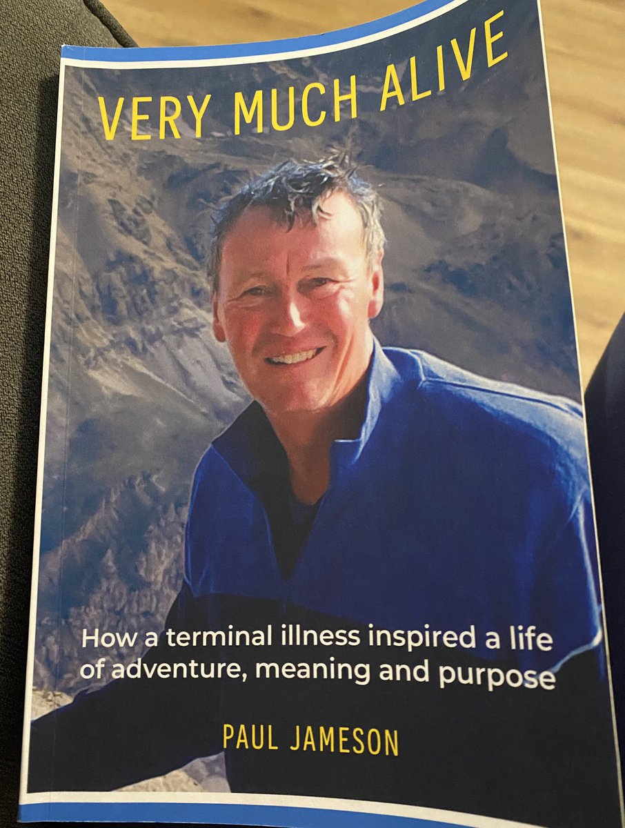Tamsin_Tweets's tweet photo. Very much enjoyed this book from my new works founder - a good reminder to live life to the full and not be afraid to talk about death and dying. @hannah_ellis89 I think you’d like this. https://t.co/PucOnAnLUy
