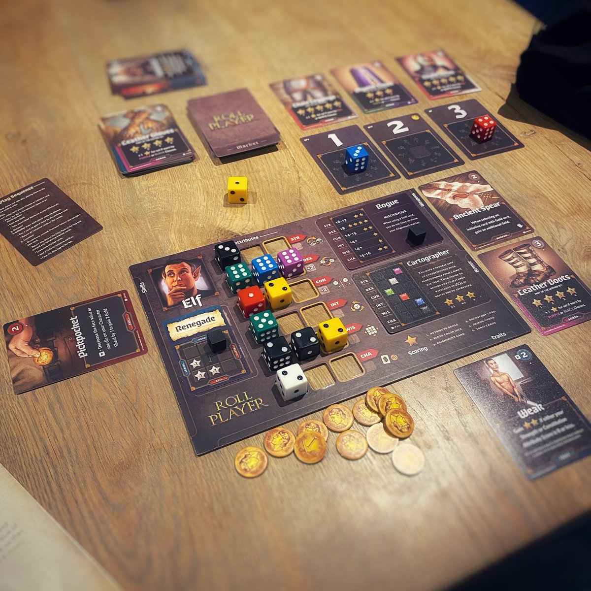 _trevornolan's tweet photo. Figuring out Roll Player for the first time this evening. https://t.co/1jKj7cWvrl