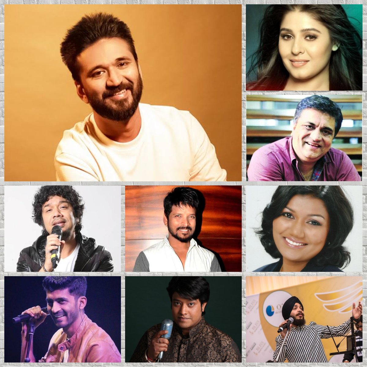 Surbhi (@singersurbhi) on Twitter photo Naman 🙏🏻 to these finely chosen singers. Much appreciation & reverence to each one of 'em 🎶
<a href="/ItsAmitTrivedi/">Amit Trivedi</a> <a href="/SunidhiChauhan5/">Sunidhi Chauhan</a> <a href="/swanandkirkire/">Swanand Kirkire</a> <a href="/paponmusic/">papon angaraag</a> <a href="/shahidmaliya/">Shahid Mallya</a> #VaishaliMhade <a href="/Md_Irfan17/">Mohammed Irfan</a> <a href="/aslidivyakumar/">divya kumar</a> <a href="/DevenderpalLive/">Devenderpal Singh</a> thank you all for gifting us this ❤️ Naman 🙏🏻 to these finely chosen singers. Much appreciation & reverence to each one of 'em 🎶
<a href="/ItsAmitTrivedi/">Amit Trivedi</a> <a href="/SunidhiChauhan5/">Sunidhi Chauhan</a> <a href="/swanandkirkire/">Swanand Kirkire</a> <a href="/paponmusic/">papon angaraag</a> <a href="/shahidmaliya/">Shahid Mallya</a> #VaishaliMhade <a href="/Md_Irfan17/">Mohammed Irfan</a> <a href="/aslidivyakumar/">divya kumar</a> <a href="/DevenderpalLive/">Devenderpal Singh</a> thank you all for gifting us this ❤️