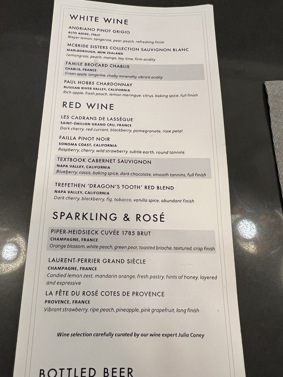kenpankiewicz's tweet photo. Nice pre-flight snacks in AA First Dining at Dallas. Then off to London tonight with American. This is always a treat 🌎✈️ #AvGeek #travelblogger https://t.co/XVc4KlMyBh