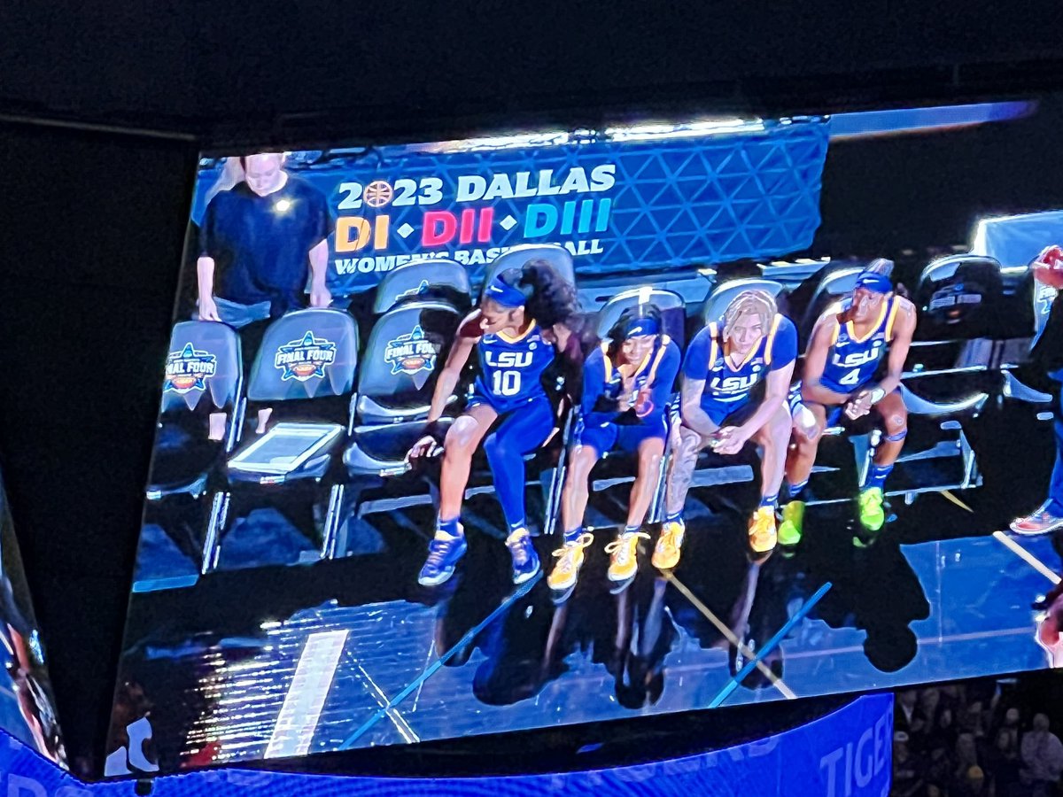 traceymorman's tweet image. Championship game!!! #LSUWBB ready to bring it home!!