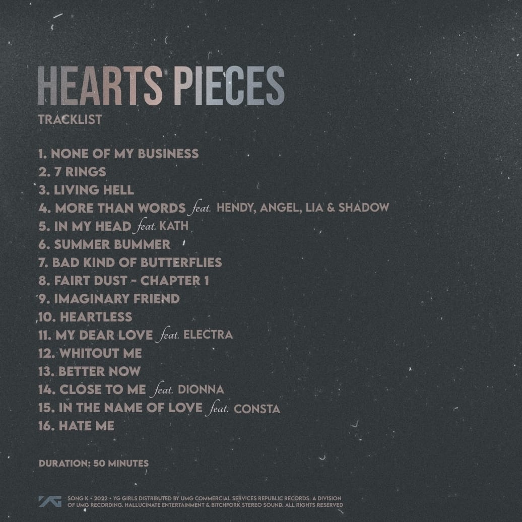 donadohallu's tweet image. Heart Pieces — Today I present a piece of my heart, my new album is now available on Spotify. listen now  ☁️🩷

🔗 - open.spotify.com/playlist/5zezm…

[#] @RHallucinado #AlbumHLC #HeartPiece #KylieGrande #SocialHLC #NewAlbum