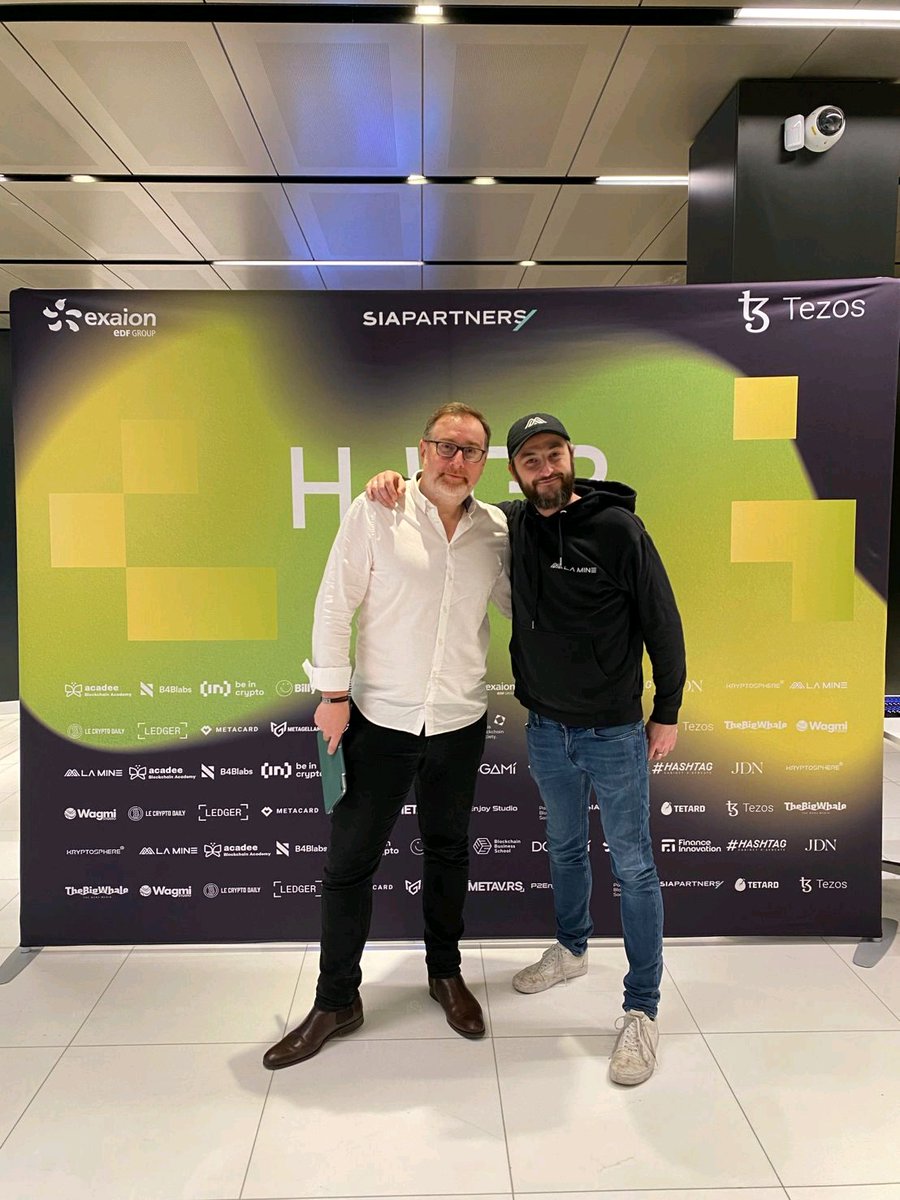 Avec mon ami <a href="/LaurentGUILBER7/">Laurent GUILBERT 🚀</a> de <a href="/Metagellan/">Metagellan</a> mon co-jury du hackathon Web3 de <a href="/SiaPartnersFR/">Sia FR</a>
