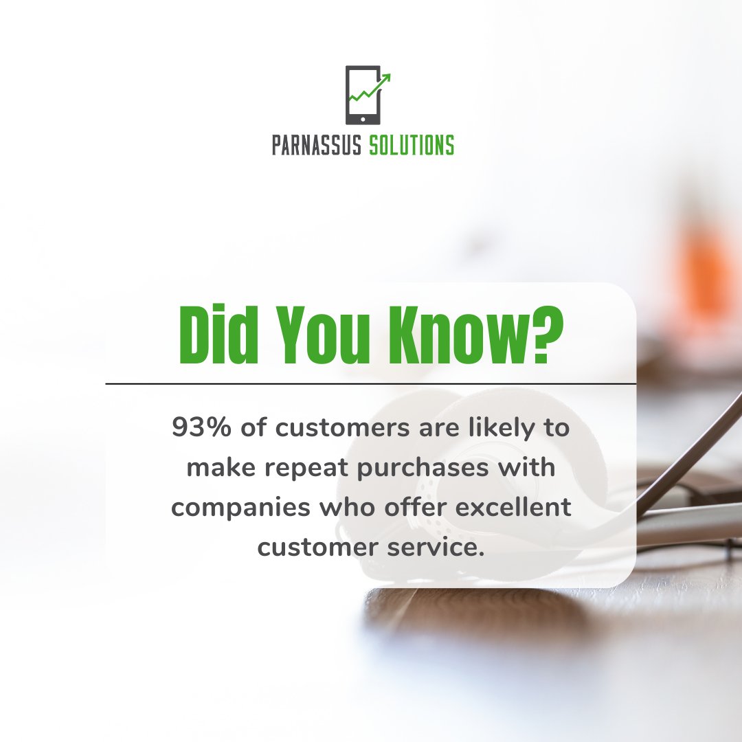 GoParnassus's tweet photo. Keep your customers coming back for more with outstanding customer service! 💯

#ParnassusSolutions #CallCenter #AnsweringService #DidYouKnow #customerloyalty #customerservice #customersupport #customerservices #SaltLakeCity https://t.co/7MNGNCNDuv