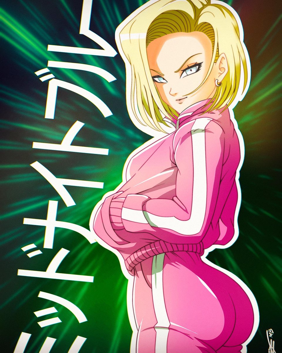 MidniteBlueArt's tweet photo. My Android 18 art done in procreate https://t.co/eF6kaPIpKY