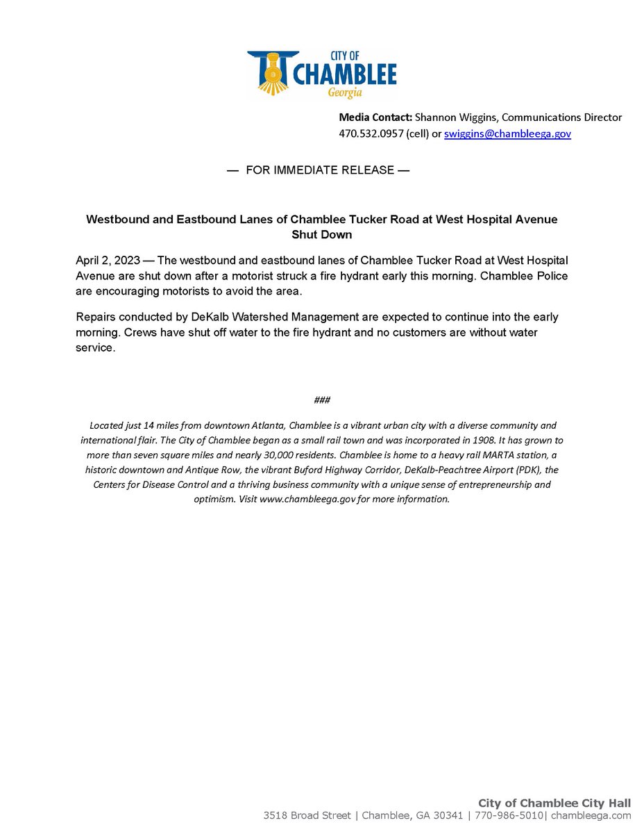 ChambleePDNews tweet media