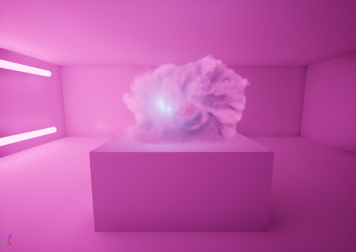 Teaser (I should probably say spoiler) for next VDB feature &amp; video.

#UE5 #realtimevfx #UnrealVDB