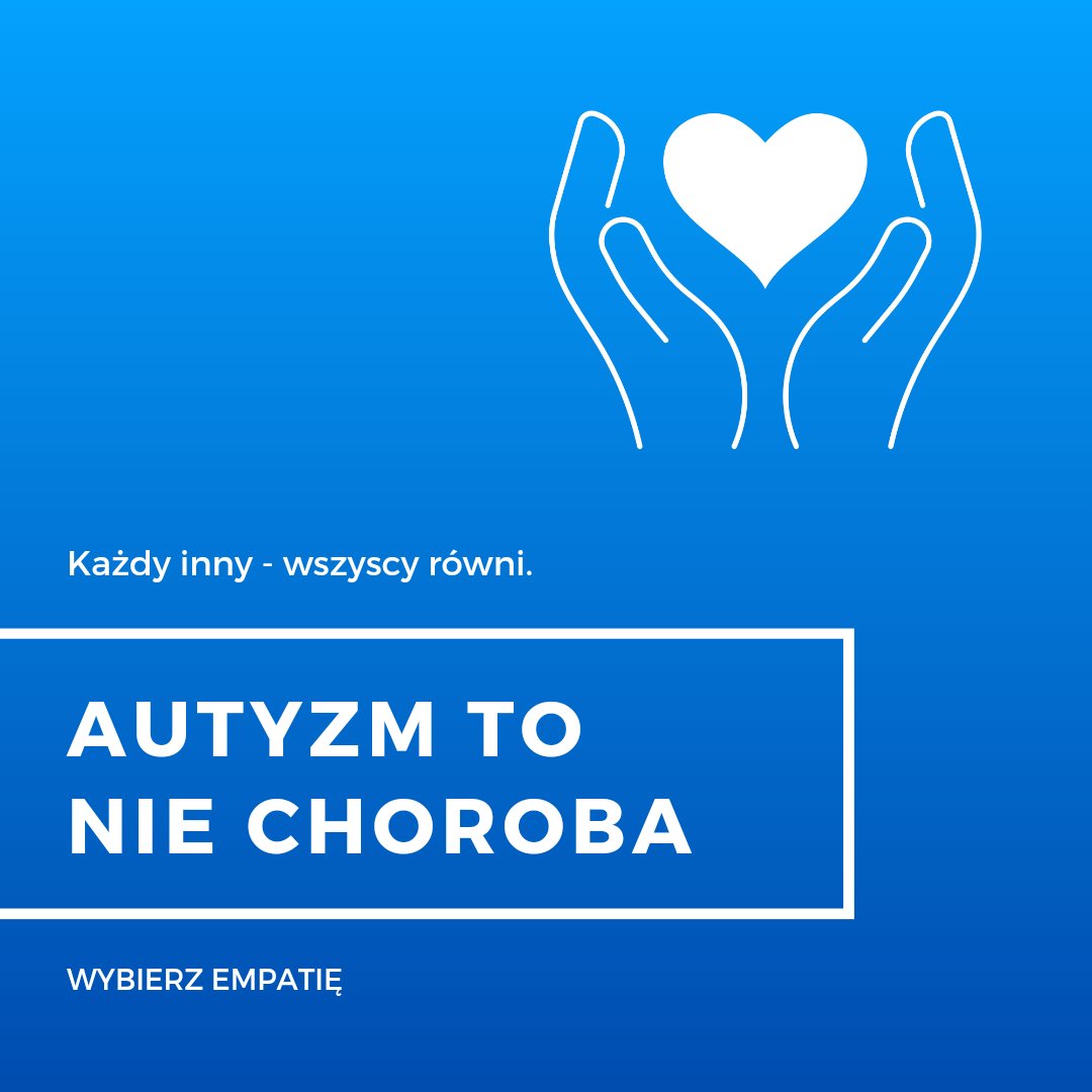 Autyzm to nie choroba.
Nie da się go wyleczyć. Podobnie jak nie da się wyleczyć leworęczności.

Autyzm to po prostu inna ścieżka rozwojowa, a przecież każdy z nas podąża inną, własną ścieżką. 

#autyzm #KażdyInnyWszyscyRówni