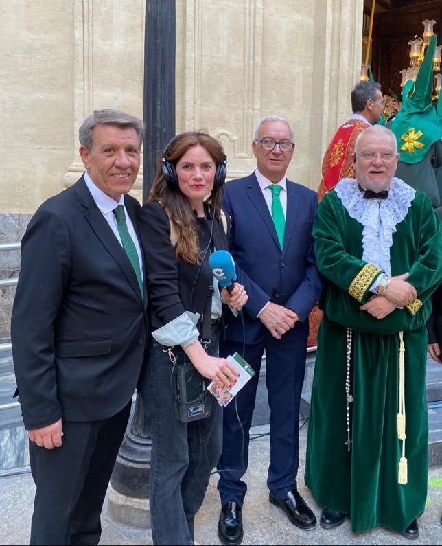 Momentos para el recuerdo junto a grandes protagonistas de esta Semana Santa con la ⁦<a href="/StmoEsperanza/">Cofradia Stmo. Cristo de la Esperanza</a>⁩