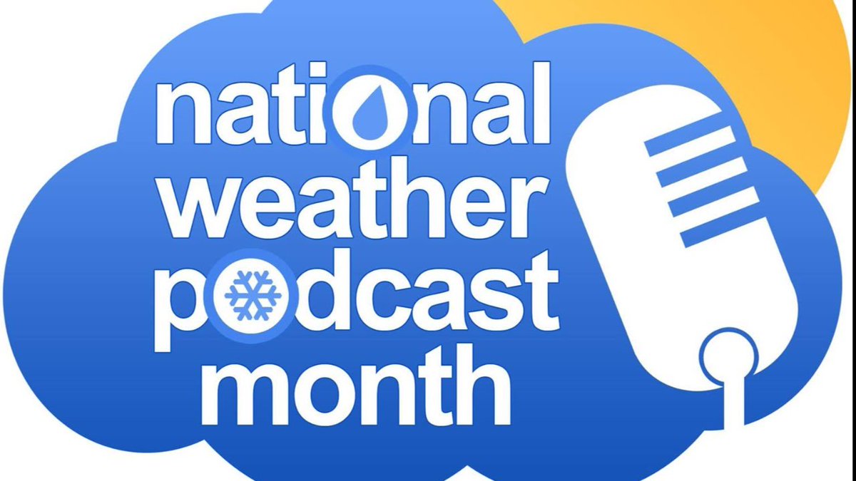 I had an amazing time on @CarolinaWxGroup for National Weather Podcast Month! Listen to myself and awesome guests like @spann and @Philstormpod from @stormfrontfreak talk about our shows here: fearthebeardmedia.com/gabriel-harber…