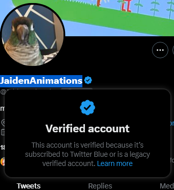 RubberRoss on X: @JaidenAnimation Actually Jaiden this is what it says for  me. Really weird.  / X