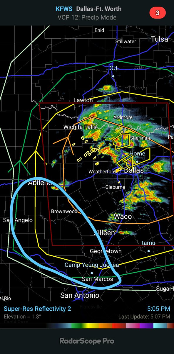 hayden1234g's tweet photo. Nightmare scenario in Dallas tonight. Severe weather coming through, more developing later.

Taylor Swift Concert, Sunday Night Baseball, Women's National Championship, and an Indy Car Race.

Also, travel for Men's National Championship tomorrow in Houston.

Stay. Aware. #txwx https://t.co/EeDoCjG48d