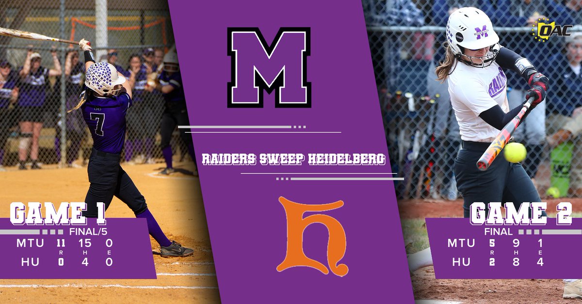 Mount Union Purple Raiders tweet media