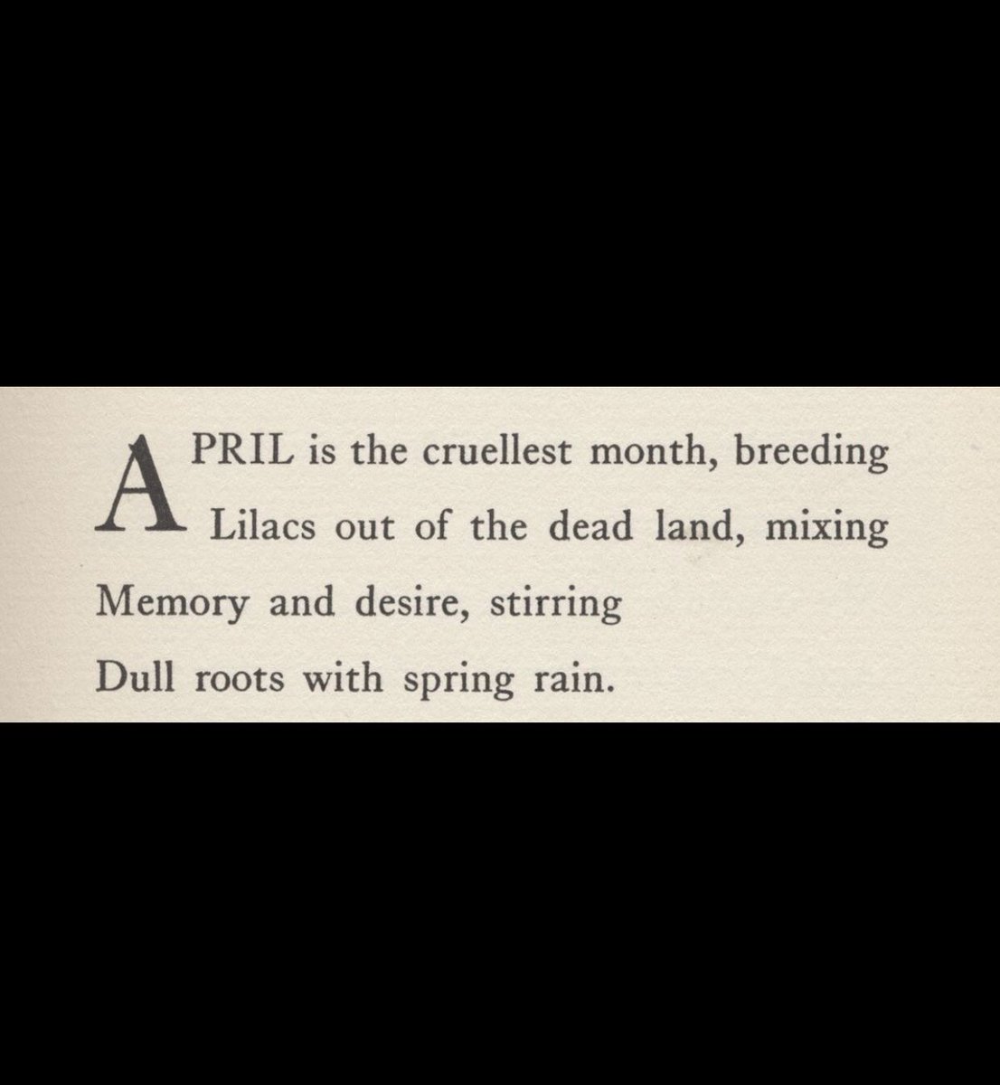 T.S. Eliot, The Wasteland