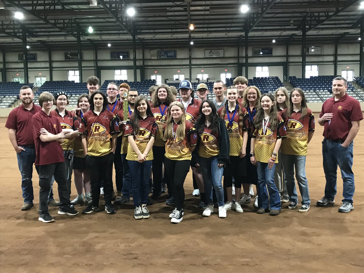 Riverdale Archery Bullseye Team is your state runner up! Individual Honors:
Maddie Simpson- HS Female State Champ
Briley Hunt-4th
Beck Gee-5th
Calvin Black-4th
<a href="/RiverdaleHighTN/">Riverdale HS</a> <a href="/RHS_SID/">David Limbaugh</a> <a href="/tljblair/">Tamera Blair</a>