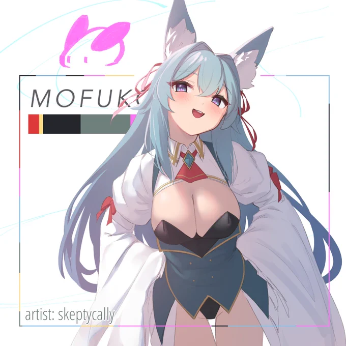 It's bunnygirl season...! This means I got to make mofu bunbun merch! This time, I have guest artists  and  -- thank you very much for working with me!! I am very happy!! oc merch?? from artists I love!!   