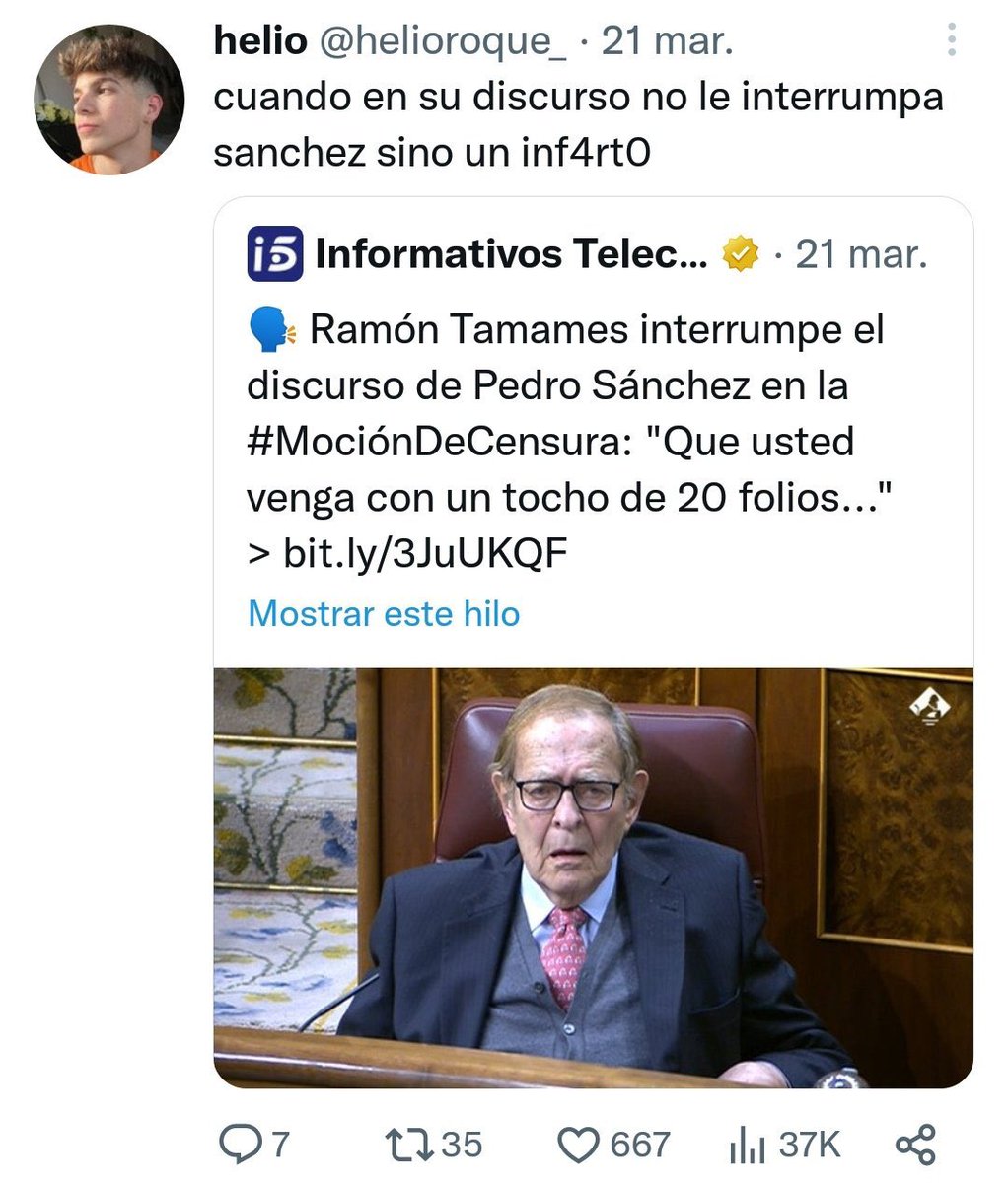 FroilLannister's tweet photo. Yolanda Diaz lleva meses preparando el lanzamiento de “Sumar”. Invita a un tal Helio, influencer, para que hable de su proyecto de “cambio”. El chaval da un discurso rebosante de odio contra los mayores. No era muy difícil de imaginar viendo sus últimos tuits. Qué bien prepara todo la Yoli ¿verdad?