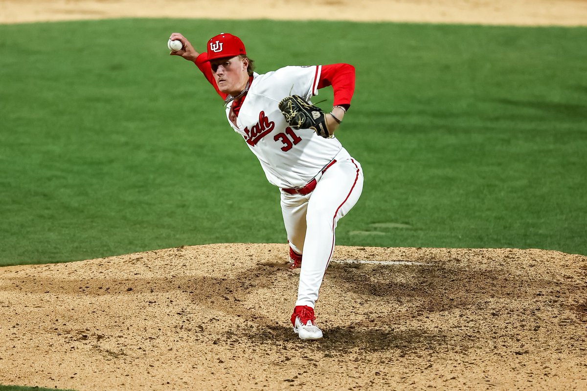 utahbaseball's tweet photo. .@zacmccleve is averaging 8.92 K/9 in his Utah career

It ranks second of all Utah pitchers to throw 100-plus innings since 1998

#GoUtes x #UteNotes https://t.co/wQFg0UYo7V