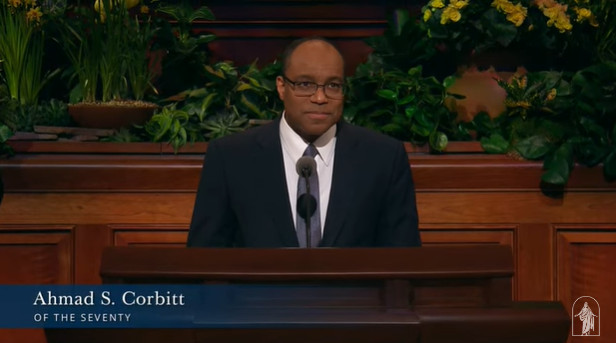 #ElderCorbitt now speaking at #GeneralConference