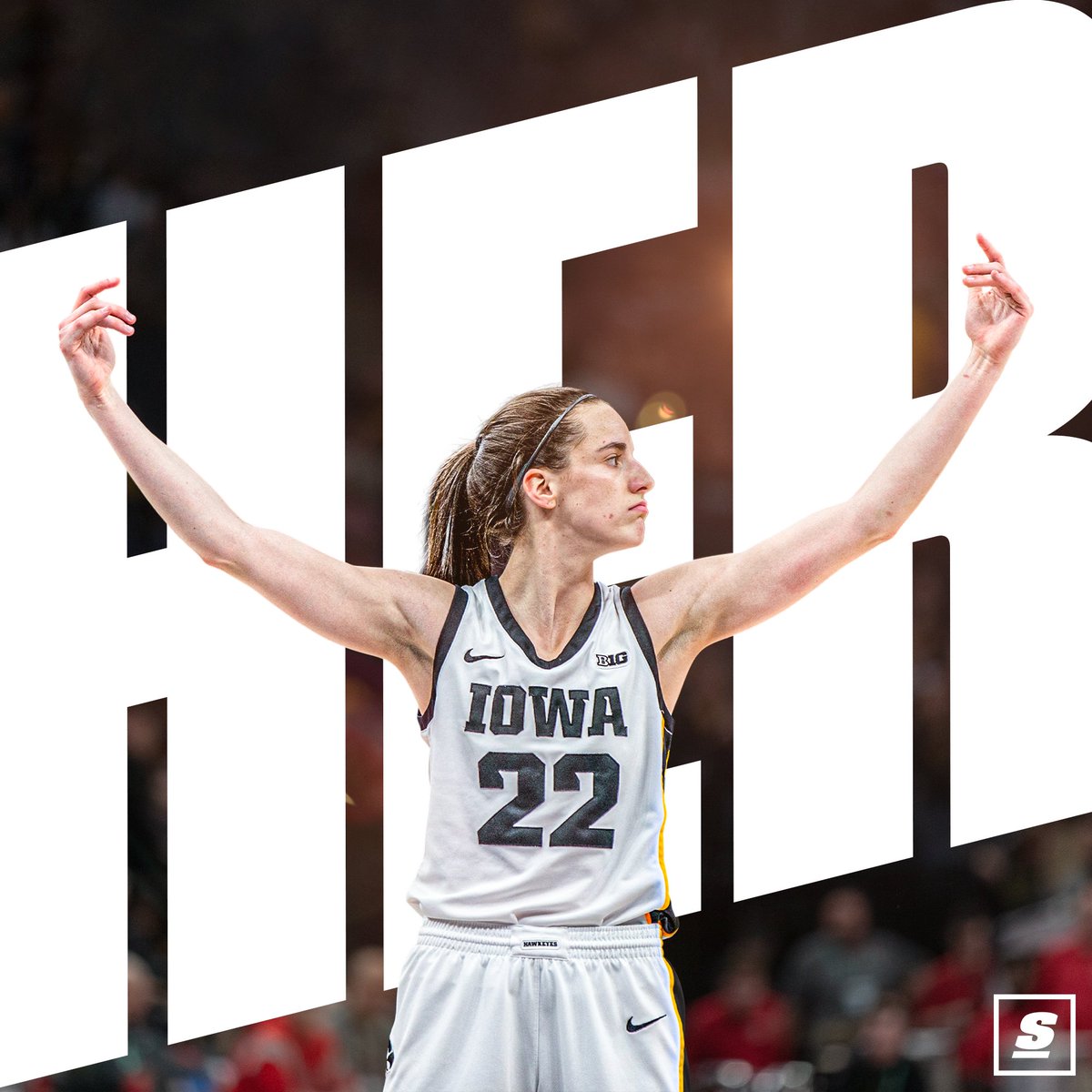 theScore's tweet image. 🔥 Most points scored in a single March Madness tournament, Mens OR Womens 
🔥Women's Championship record 7 3PT &amp;amp; counting

Caitlin. Clark. Is. HER. 🥵