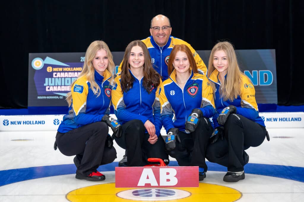 Curling Canada on Twitter "History has been made!! Team Alberta is the