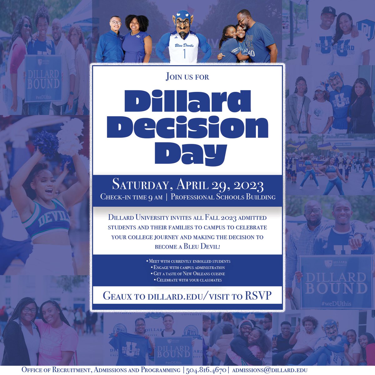 HBCU League Pass+ on Twitter "RT Admissions_DU Calling all Fall 2023 DU admitted students. 