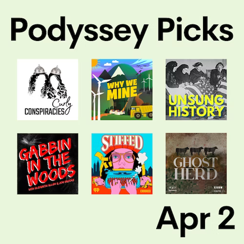 Unsung History Podcast (@unsung__history) on Twitter photo Oh my gosh!
The latest episode of Unsung History, with <a href="/HottyCouture/">Dr. Kimberly Chrisman-Campbell</a>, is featured on this week's Podyssey Picks via <a href="/podysseyapp/">Podyssey Podcasts</a>!! 🎉
Check it out!!
podyssey.fm/deep-dive/id24… Oh my gosh!
The latest episode of Unsung History, with <a href="/HottyCouture/">Dr. Kimberly Chrisman-Campbell</a>, is featured on this week's Podyssey Picks via <a href="/podysseyapp/">Podyssey Podcasts</a>!! 🎉
Check it out!!
podyssey.fm/deep-dive/id24…