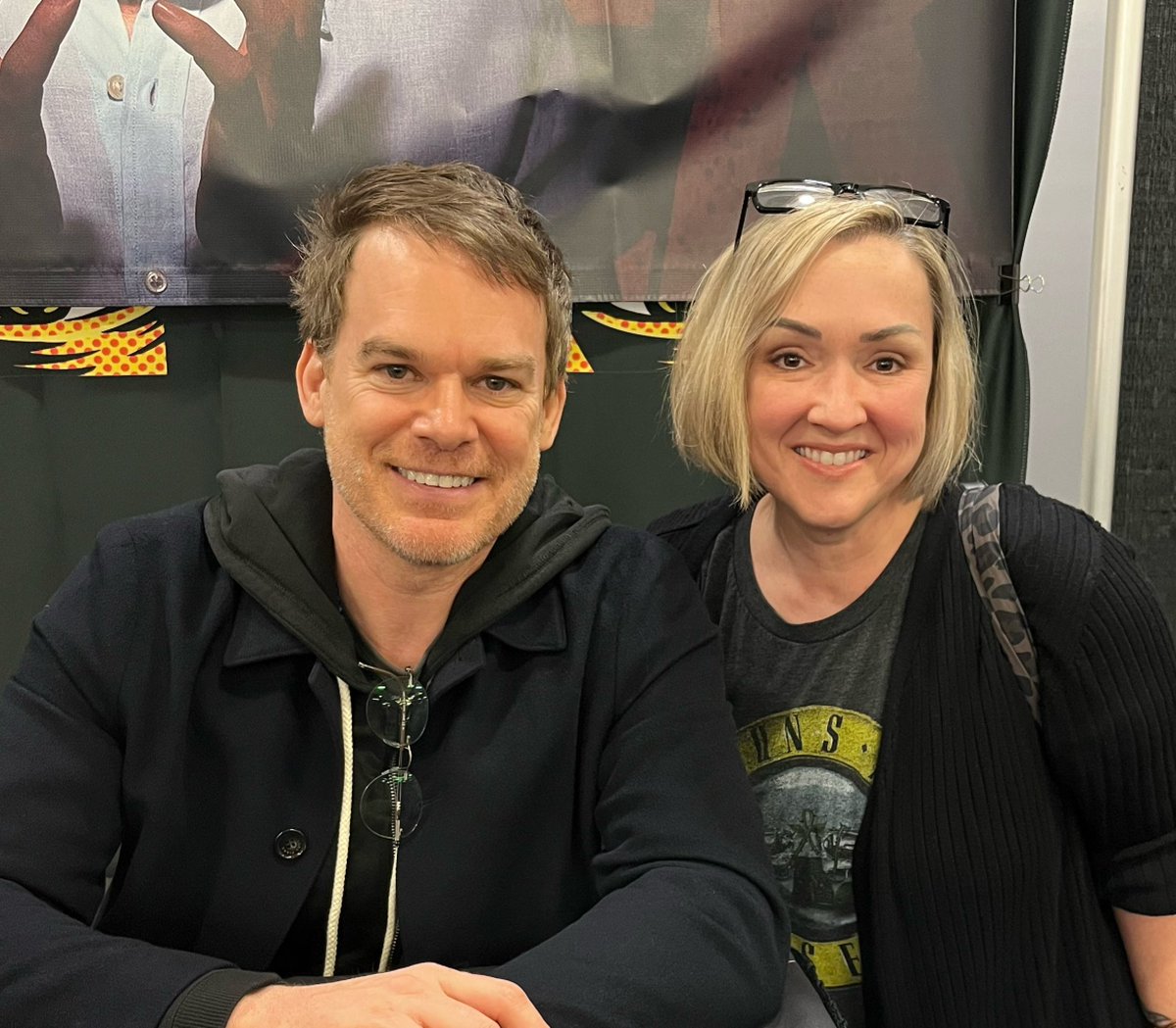 MelyndaE's tweet image. I mean, who didn’t love #Dexter ?!?! @J2thecarpenter &amp;amp; #MichaelCHall were the best! @Steelcitycon