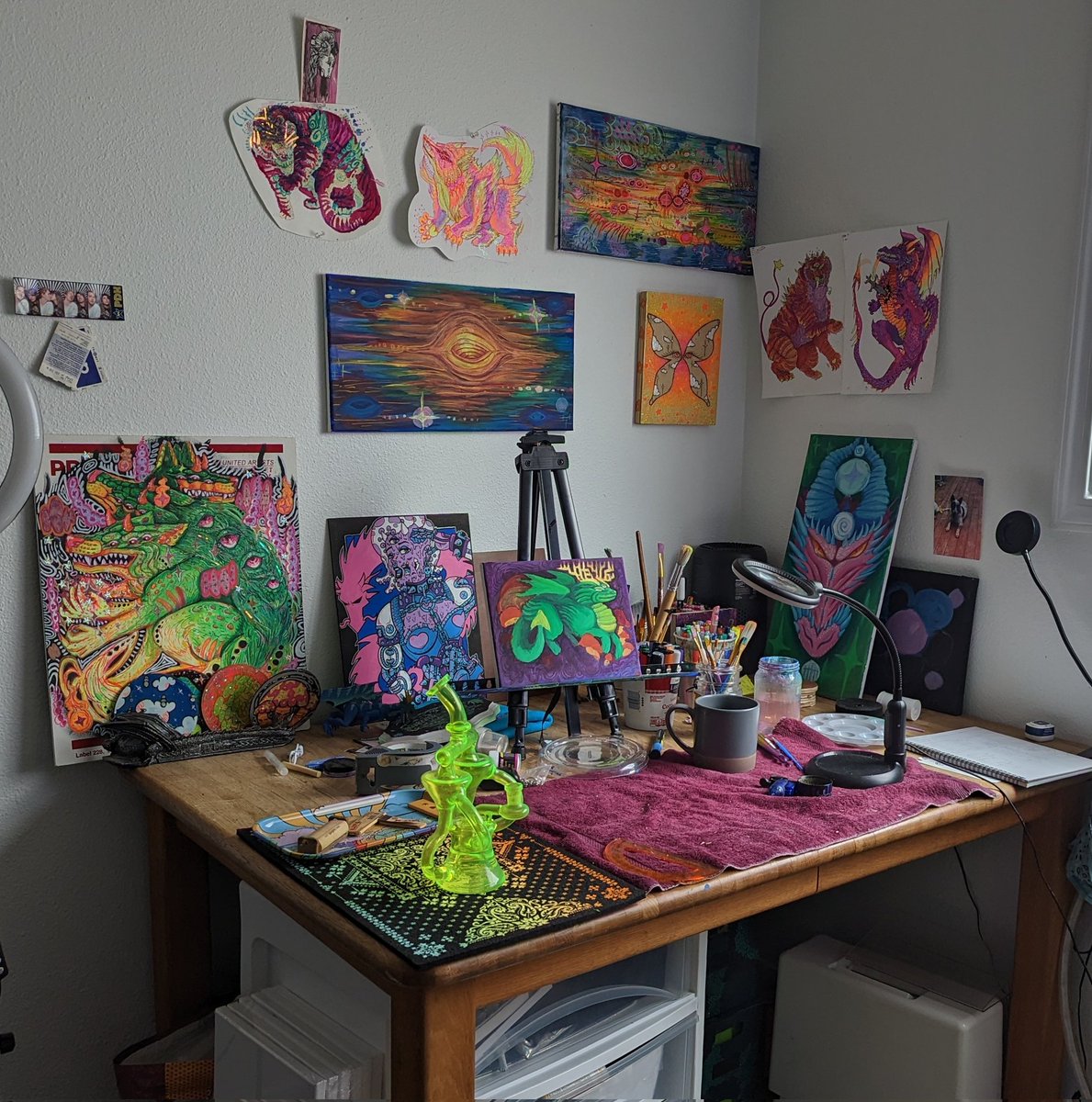 dragon__slaps's tweet photo. The art space ⭐ https://t.co/Xz9DaWRhHk