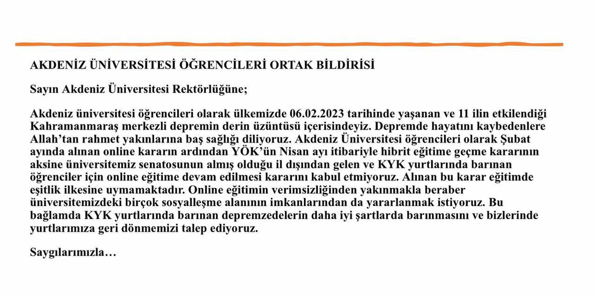 #GSBYURTLARİAC OLMAYAN BİR ŞEYİN VAR OLMASINI DEĞİL HAKKIMIZ OLAN EĞİTİMDE EŞİTLİĞİ GERİ ALMAK İSTİYORUZ. <a href="/Akdenizun/">Akdeniz Üniversitesi</a> <a href="/ozlenenozkn/">Prof.Dr. Özlenen Özkan</a> <a href="/GSB_Antalya/">Antalya Gençlik ve Spor İl Müdürlüğü</a> <a href="/ANTALYABB/">ANTALYA BÜYÜKŞEHİR</a>