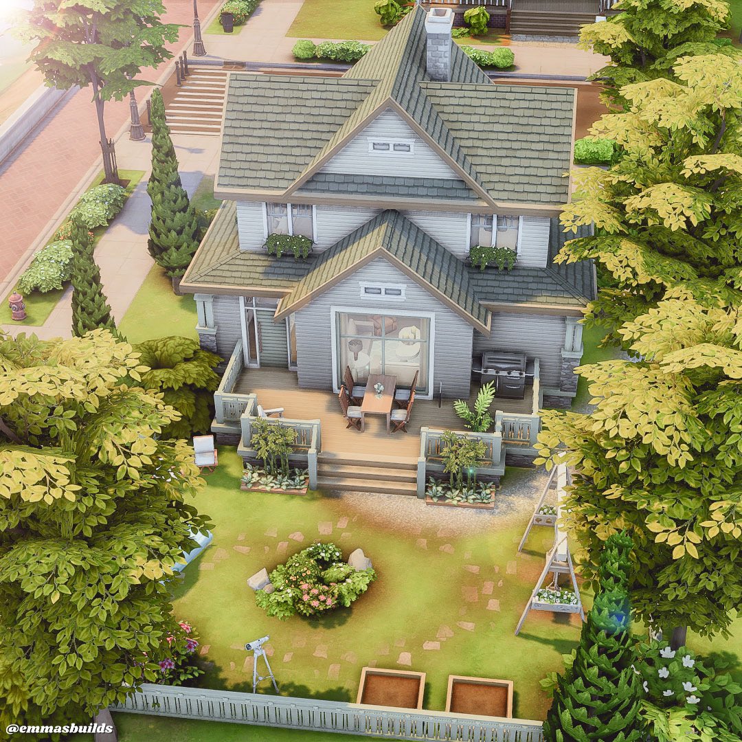 Riverside Family Home 
Only Growing Together &amp; Base Game 
Gallery ID: emmalinda1
✨
#thesims4 #thesims #ts4 #ts4build #simsbuild #sims4build #simshouse #showusyourbuilds