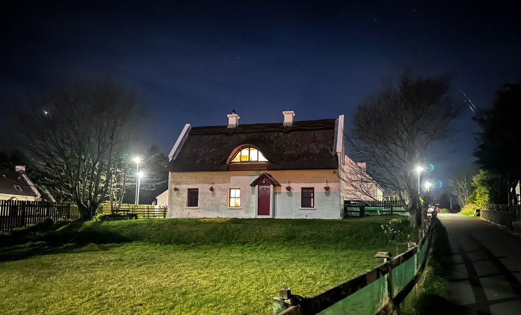 Loughanure at night tonight #Donegal #dark skies