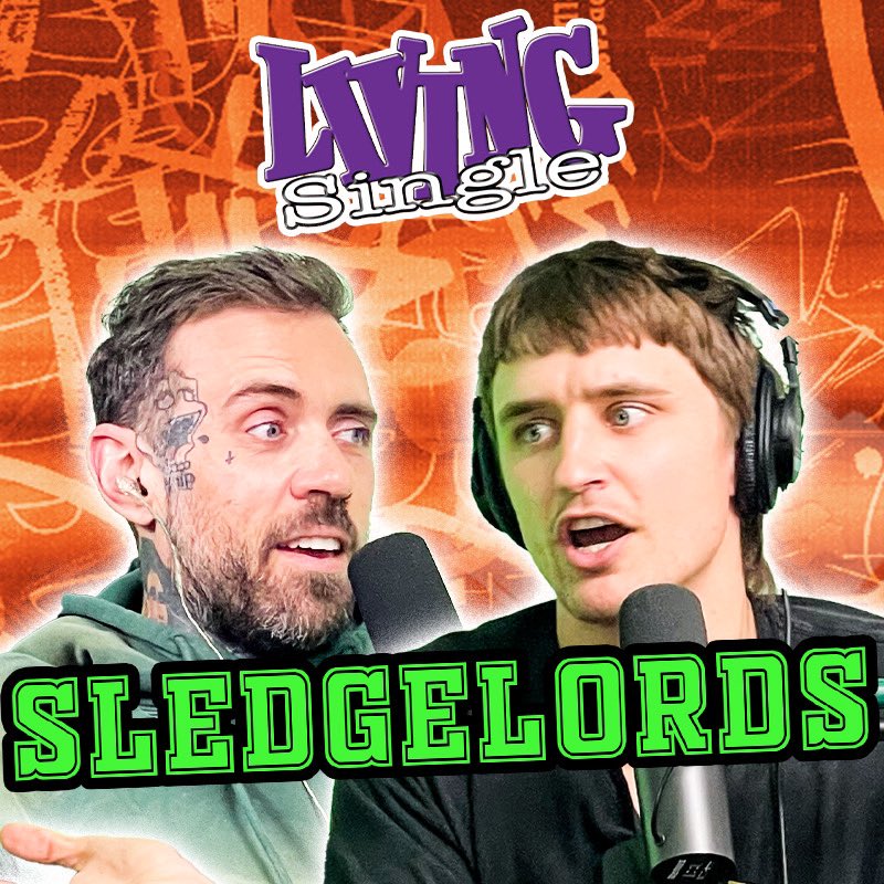 SledgeLords's tweet photo. Episode 29 just dropped!! Tune in to hear @DannyMullenfts spill the tea on his recent break up 💔 https://t.co/QX27NPZ5OZ https://t.co/ZCjbM0D9xc