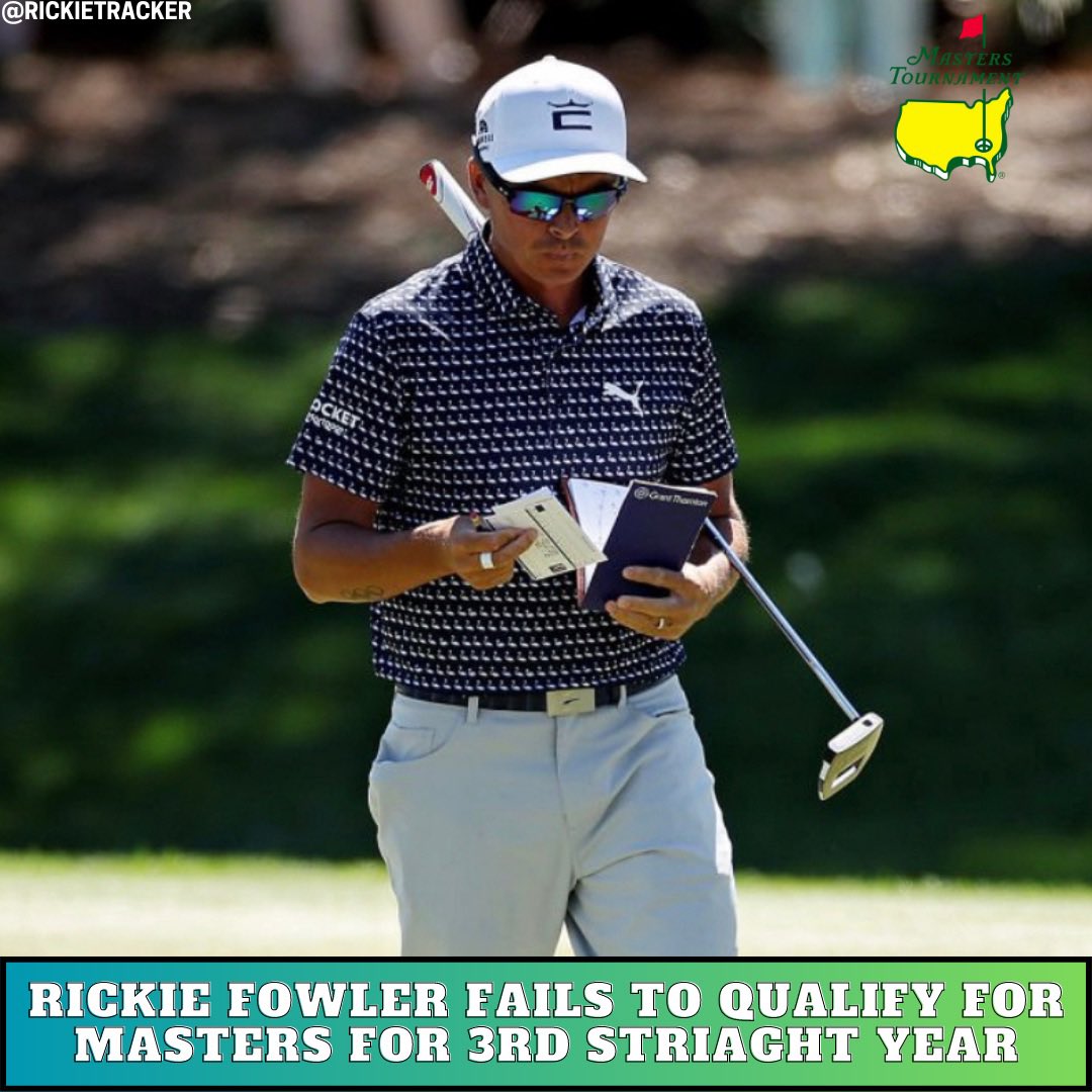 Rickie Fowler Tracker on Twitter "🚨 BREAKING — Rickie Fowler will