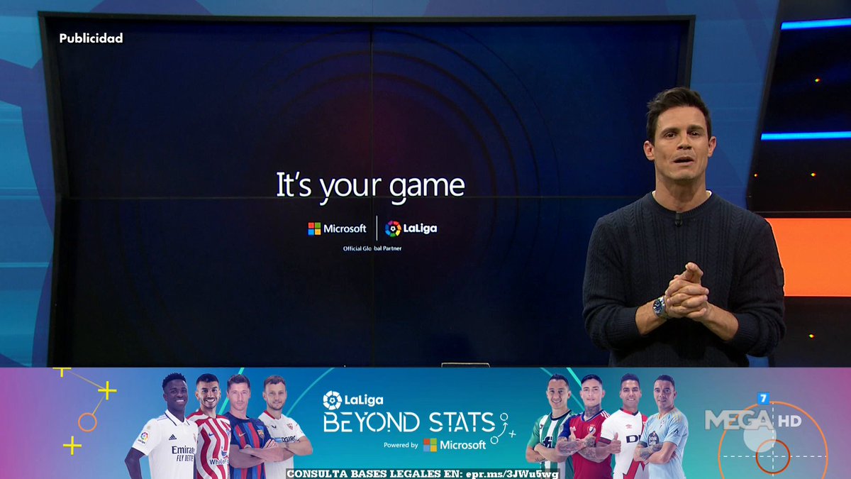 elchiringuitotv's tweet photo. 🚨 ¡TÚ TITULAS NUESTRA PORTADA DE HOY! 🚨
▶️ Sigue a @microsoft y @LaLiga
▶️ Tuitea tu titular con #BeyondStats
⚽️ Los 3 mejores titulares se llevan un balón de LaLiga Santander
BL: https://t.co/7HZ7Li7Nxx https://t.co/O6y8SQmFQI