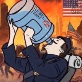 Ancommiey's tweet photo. April is Confederate history month. Name something that lasted longer than the confederacy. https://t.co/zGmCqCOnsk