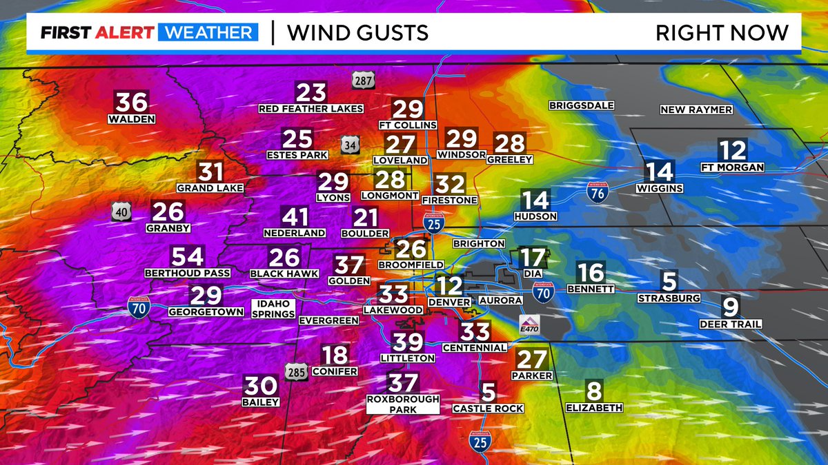 DaveCBSColorado's tweet image. Wind and warmth teaming up for a super warm Sunday! Mid 70s for some! #SundayFunday  #FirstAlert #SpringinColorado @CBSNewsColorado
