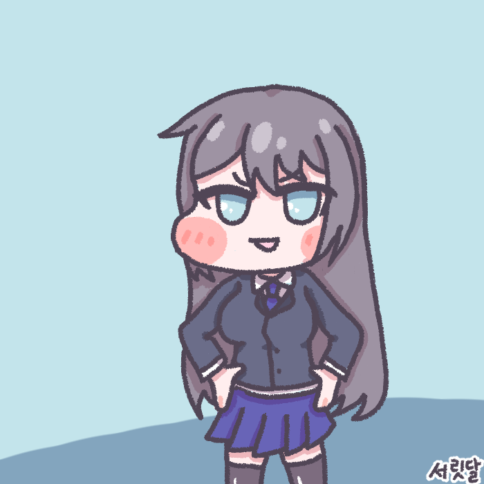 frostlun1's tweet photo. 교복 리메이크 https://t.co/OhaymC8GNw