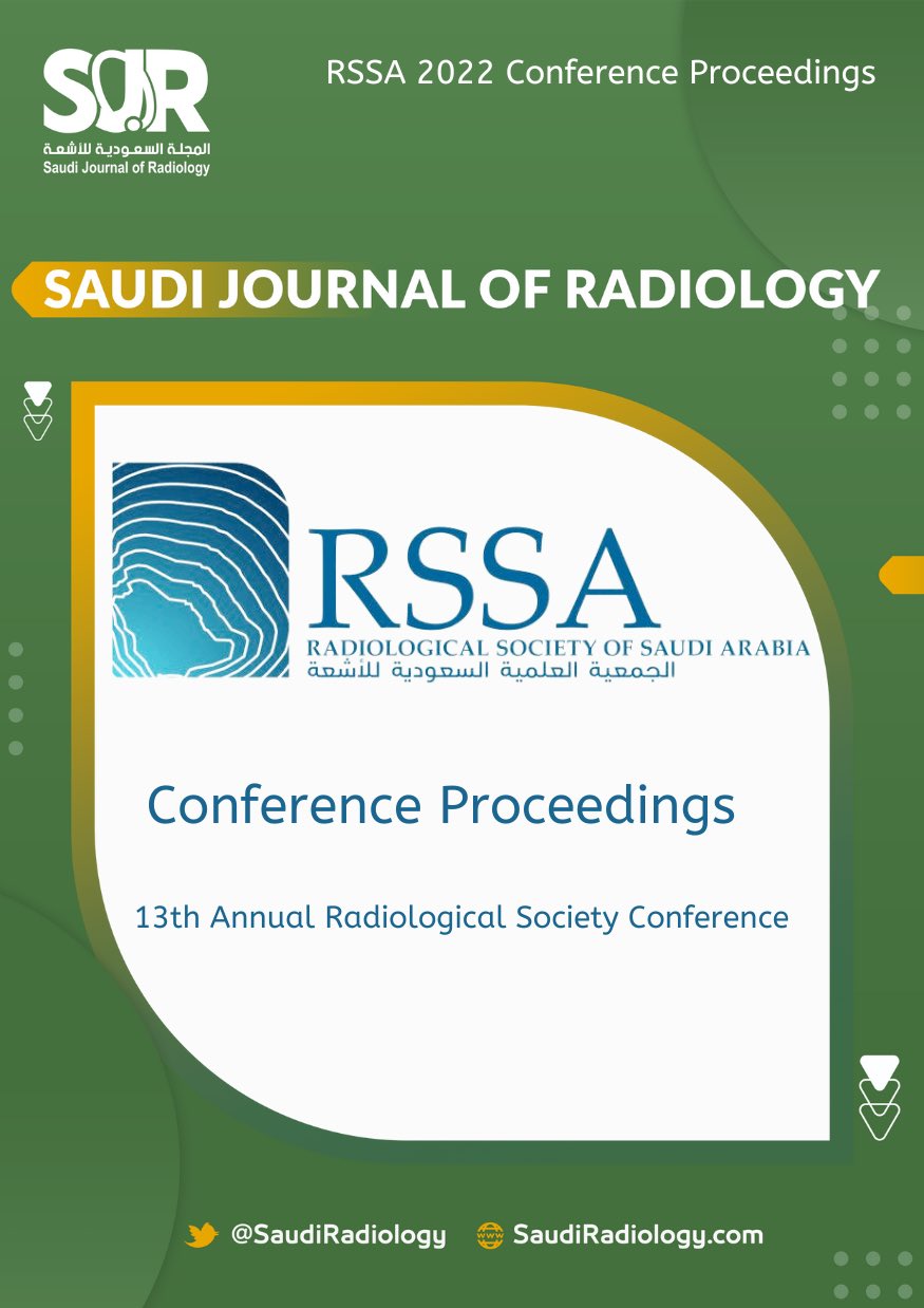Saudi Journal of Radiology on Twitter "We are thrilled to announce the