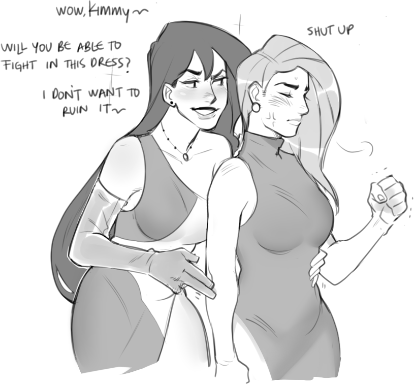 ❤️kim possible and shego💚 