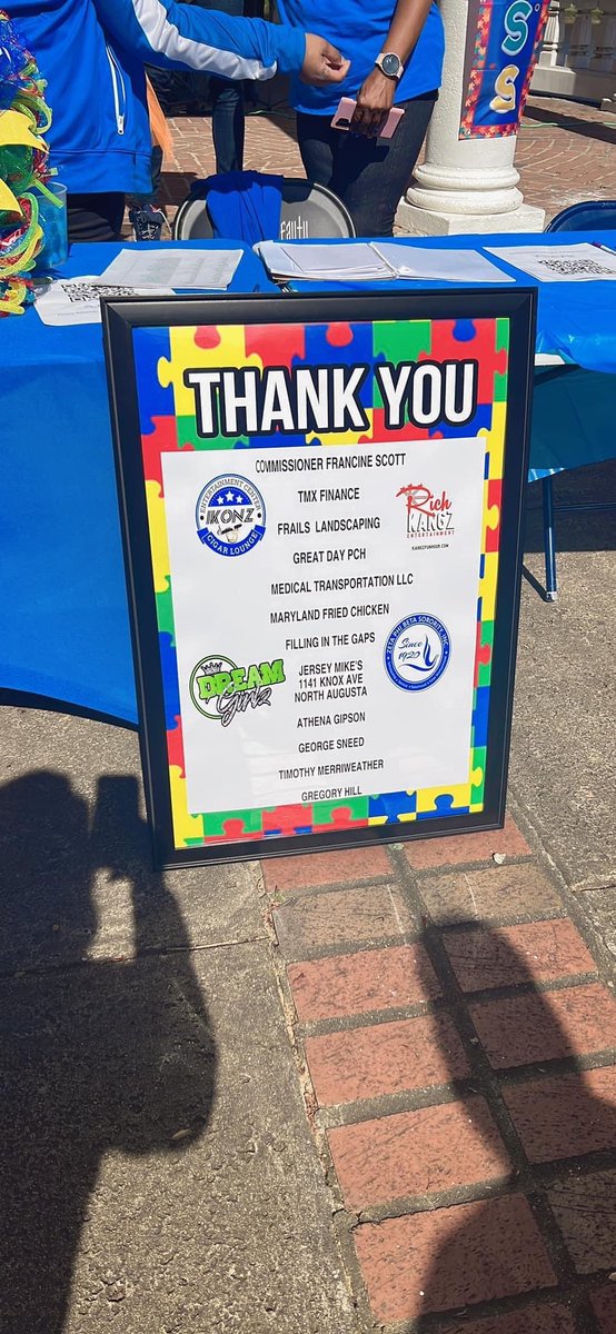 1st Annual #AutismAwareness walk in Augusta, Ga #TMXCares #MovingOverMoumtains @asclay11