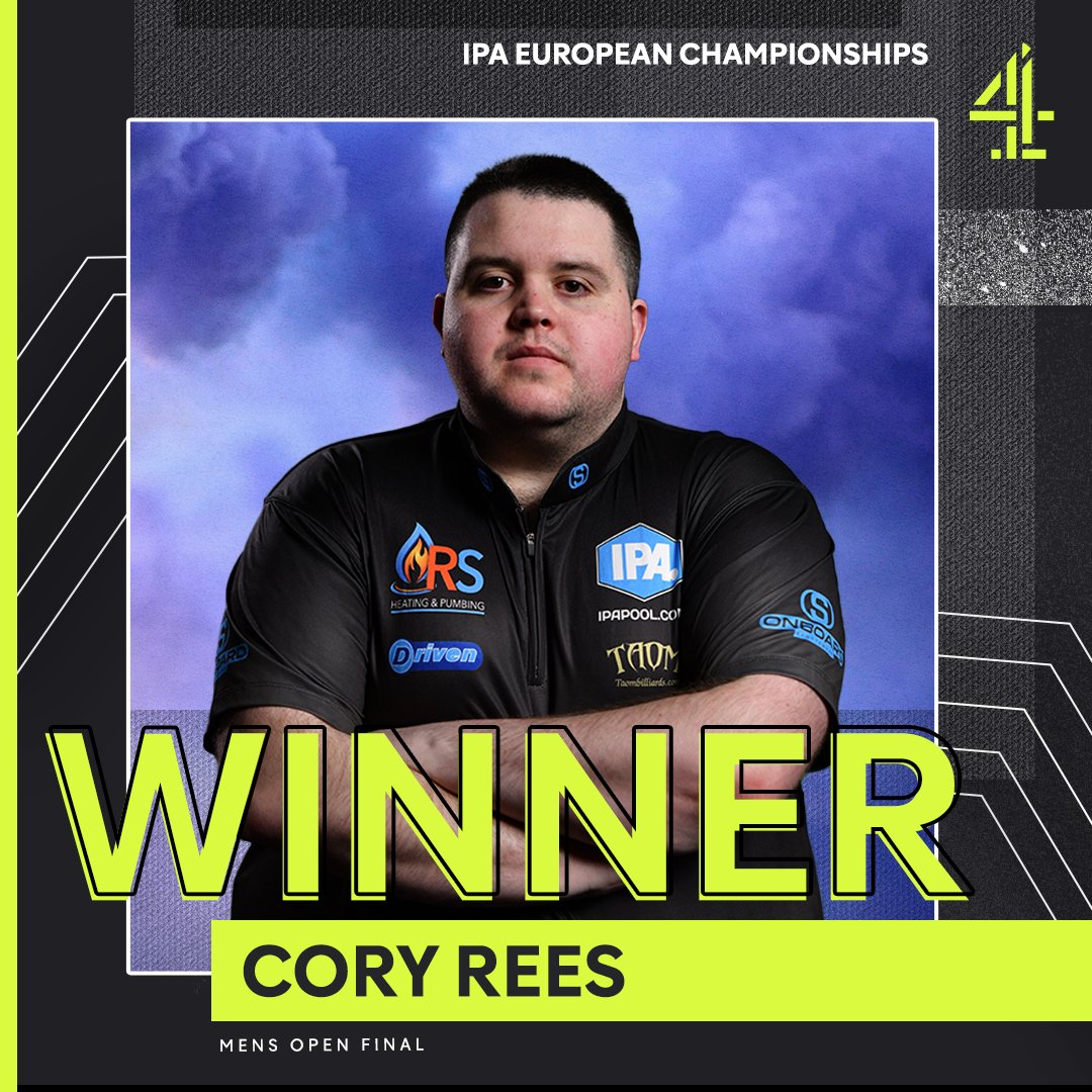 The winner of our final final 🏆

#IPAEuropeanChampionship | #C4Sport | <a href="/IPAPool/">IPA Pool 🎱</a>