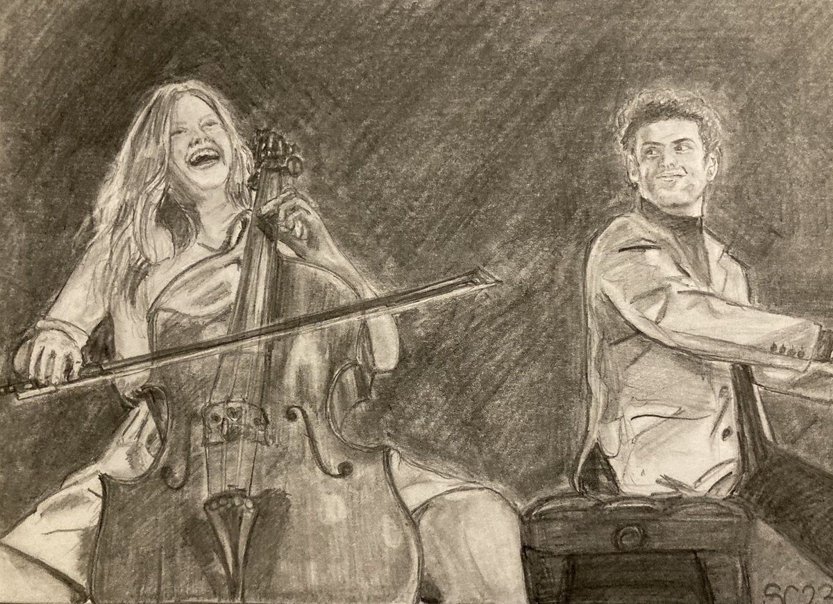 _ColourMeOnce_'s tweet photo. Graphite drawing of #JacquelineduPré &amp; #DanielBarenboim ❤️ https://t.co/Y6tygmGXmz