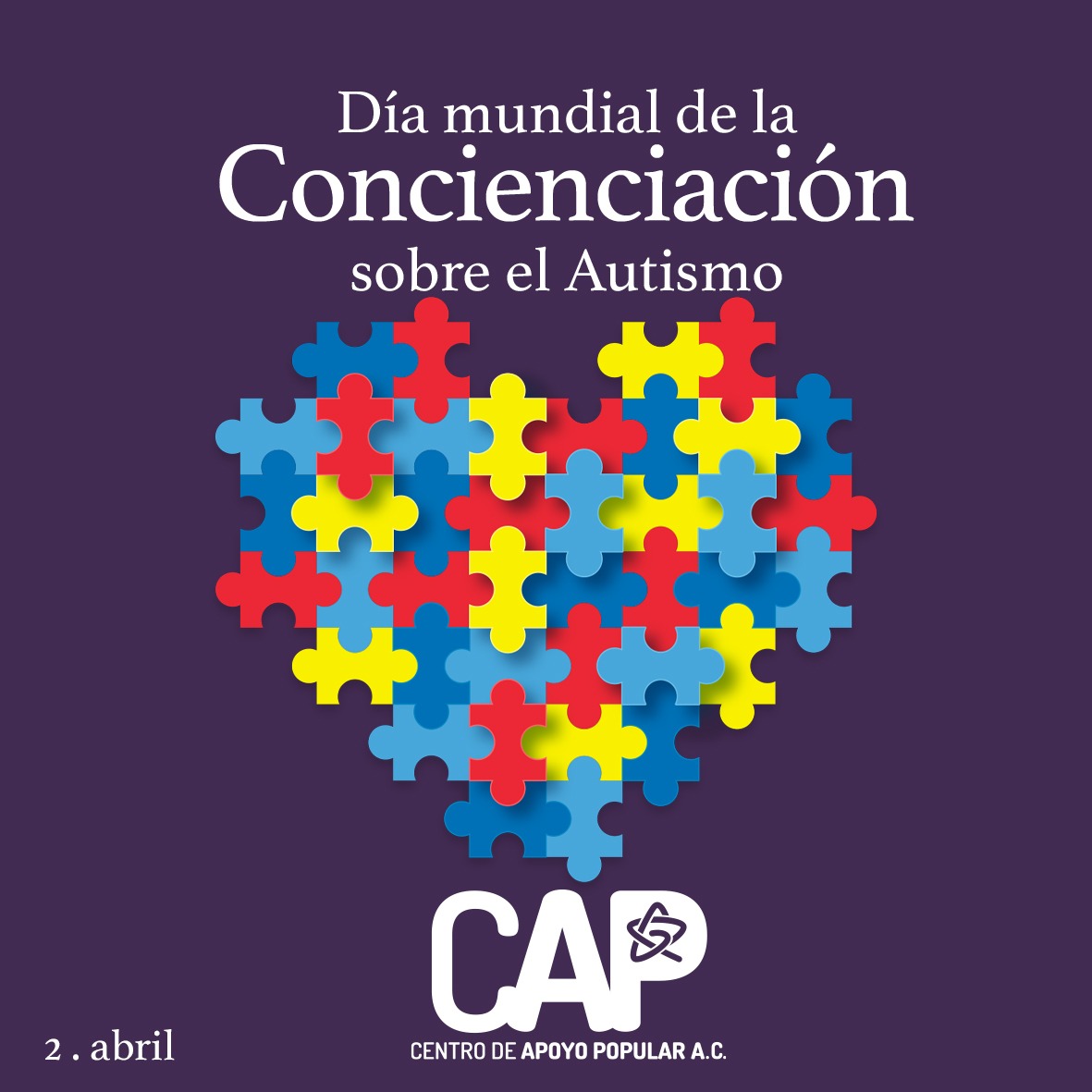 En el #DíaMundialDelAutismo, hagamos conciencia sobre este trastorno y recordemos que la inclusión es fundamental para lograr una sociedad más justa y equitativa. #Autismo #Concienciación