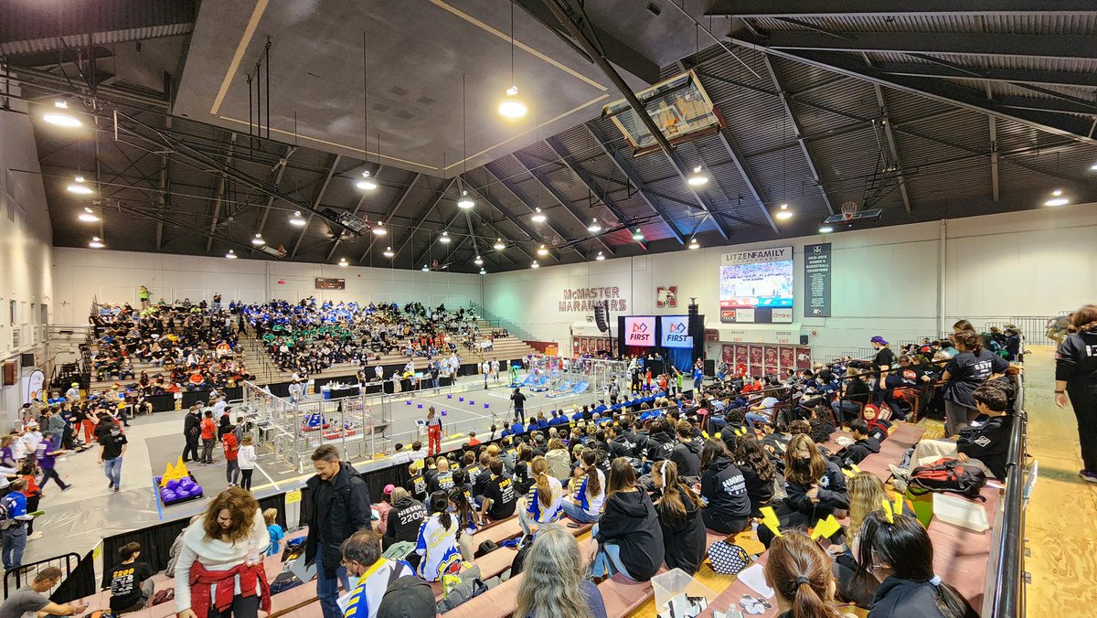 World record alert! 🌎 <a href="/frc1325/">Inverse Paradox</a> <a href="/frc2056/">OP Robotics</a> and <a href="/Team4992/">Sparbotics, FRC Team 4992</a> beat last week’s record in California with 189 points! #FirstAtMac