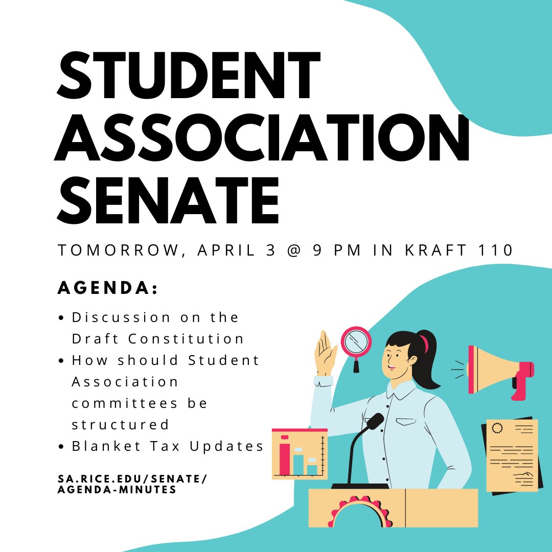 TheRiceStudents's tweet photo. Is this thing on??? Also Senate tomorrow at 9 PM in Kraft 110 https://t.co/ILTyLEV5eP