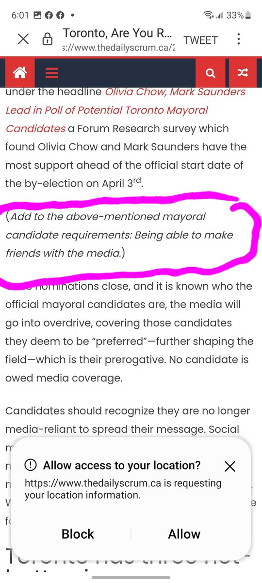 Isabella Gamk For Toronto Mayor 2023 tweet media